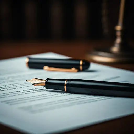 Contract signing